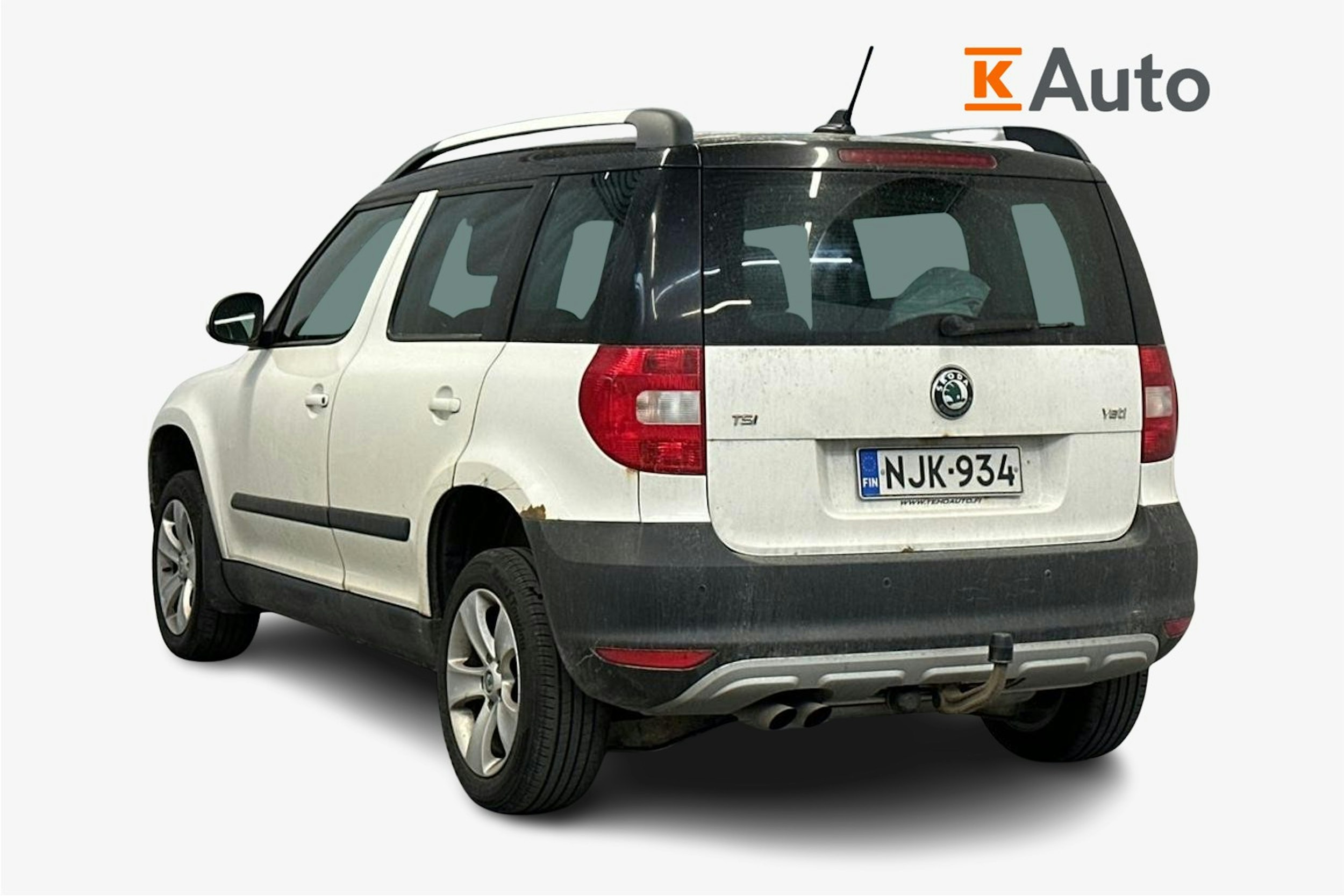 Valkoinen Skoda Yeti 2013 kuva 2.