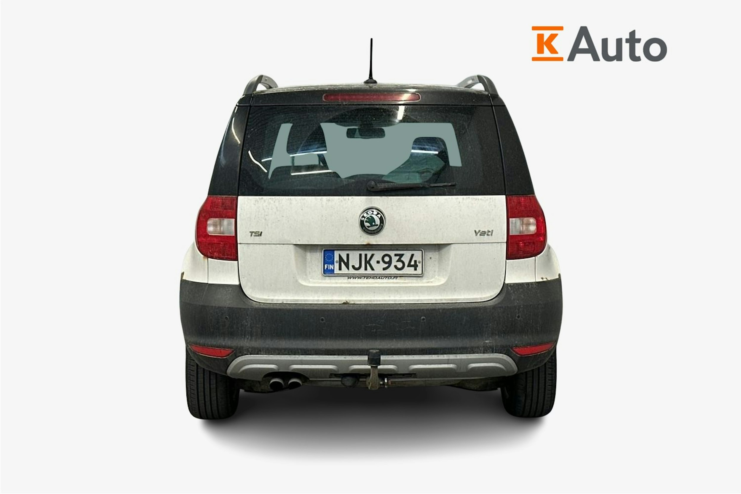Valkoinen Skoda Yeti 2013 kuva 3.