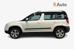 Valkoinen Skoda Yeti 2013 kuva 6.