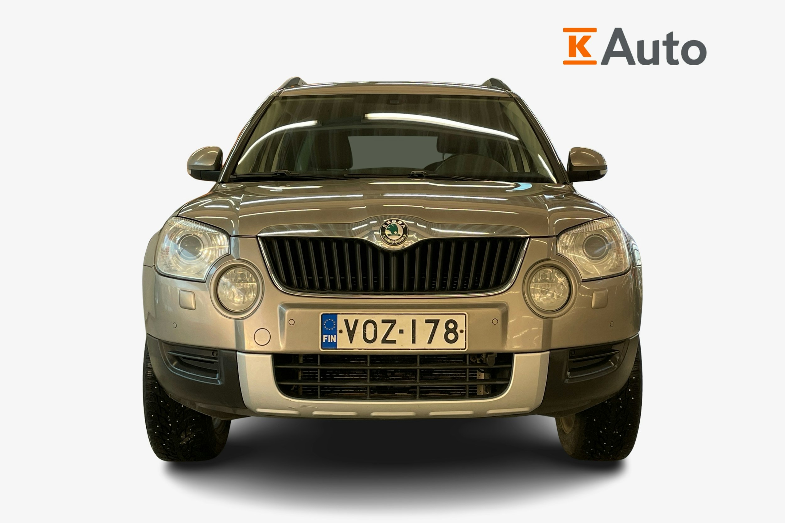 ruskea (beige) Skoda Yeti 2013 kuva 4.