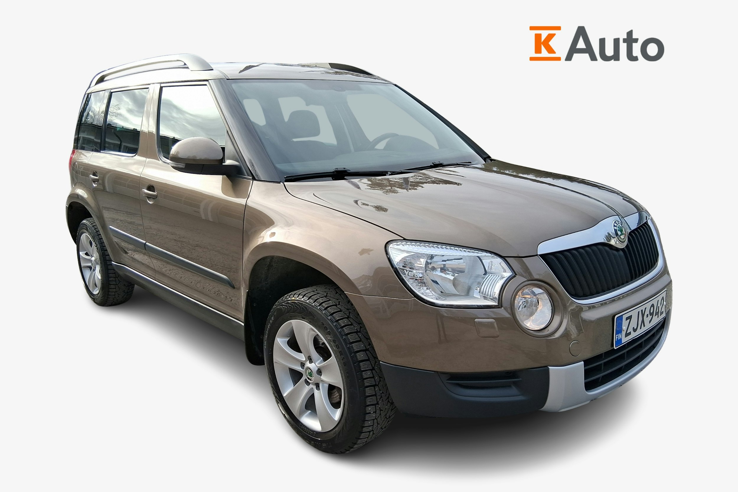 ruskea (beige) Skoda Yeti 2013 kuva 1.