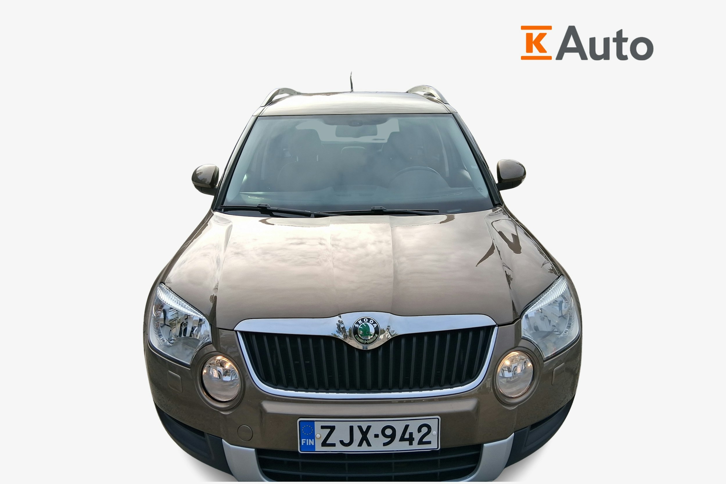 ruskea (beige) Skoda Yeti 2013 kuva 4.