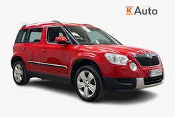 punainen Skoda Yeti 2014 kuva 1.