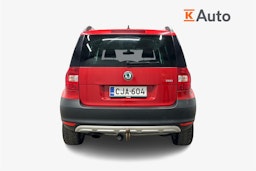 punainen Skoda Yeti 2014 kuva 3.