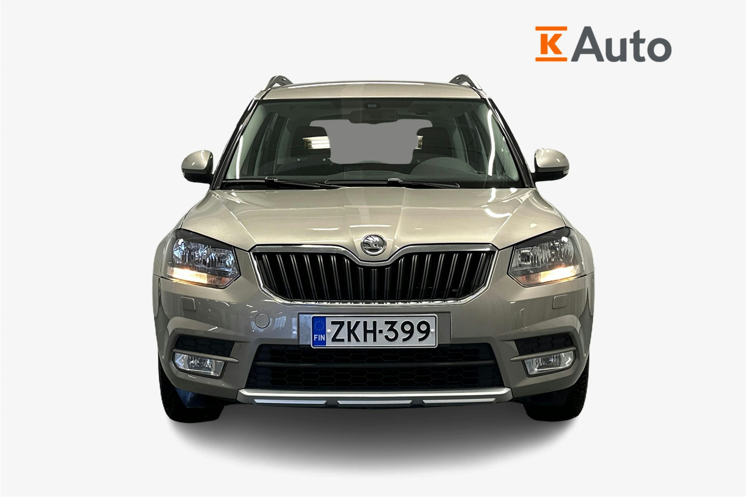 Ruskea (beige) Skoda Yeti 2014 kuva 5.