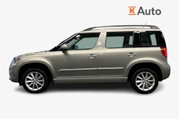 Ruskea (beige) Skoda Yeti 2014 kuva 6.