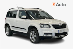 valkoinen Skoda Yeti 2015 kuva 1.