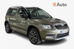 Vihreä Skoda Yeti 2015 kuva 1.