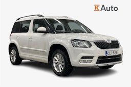 Valkoinen Skoda Yeti 2016 kuva 1.