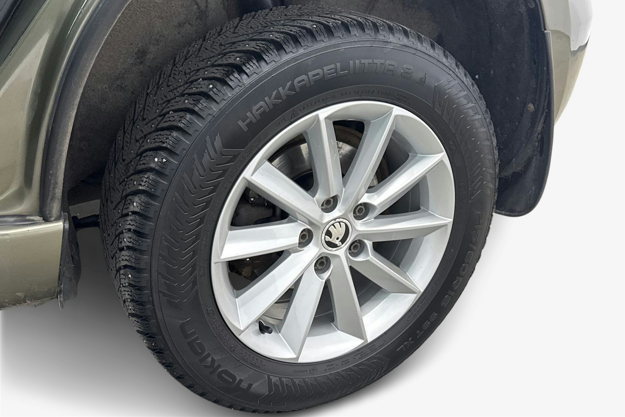 Vihreä Skoda Yeti 2016 kuva 9.