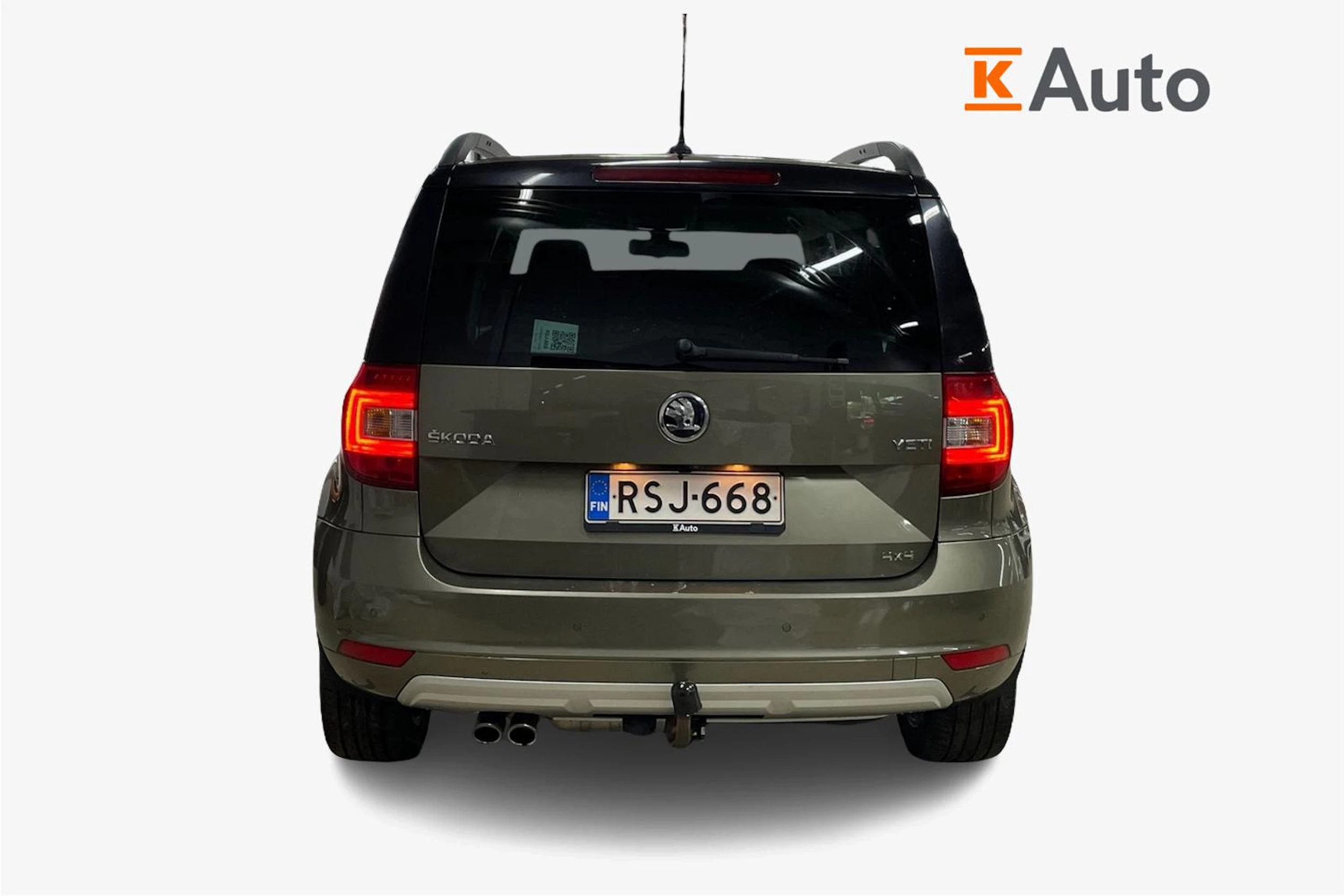 Vihreä Skoda Yeti 2016 kuva 3.