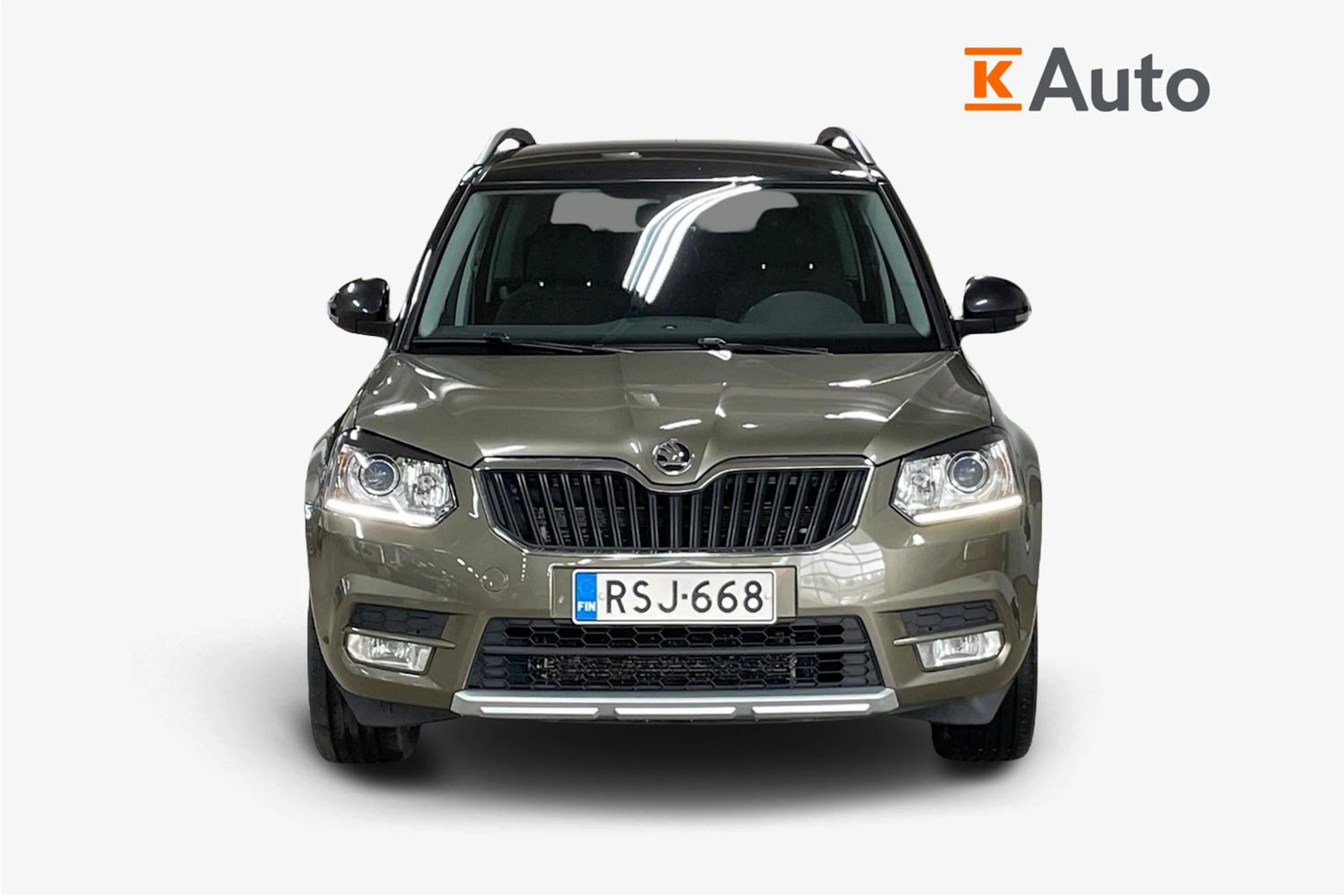 Vihreä Skoda Yeti 2016 kuva 4.