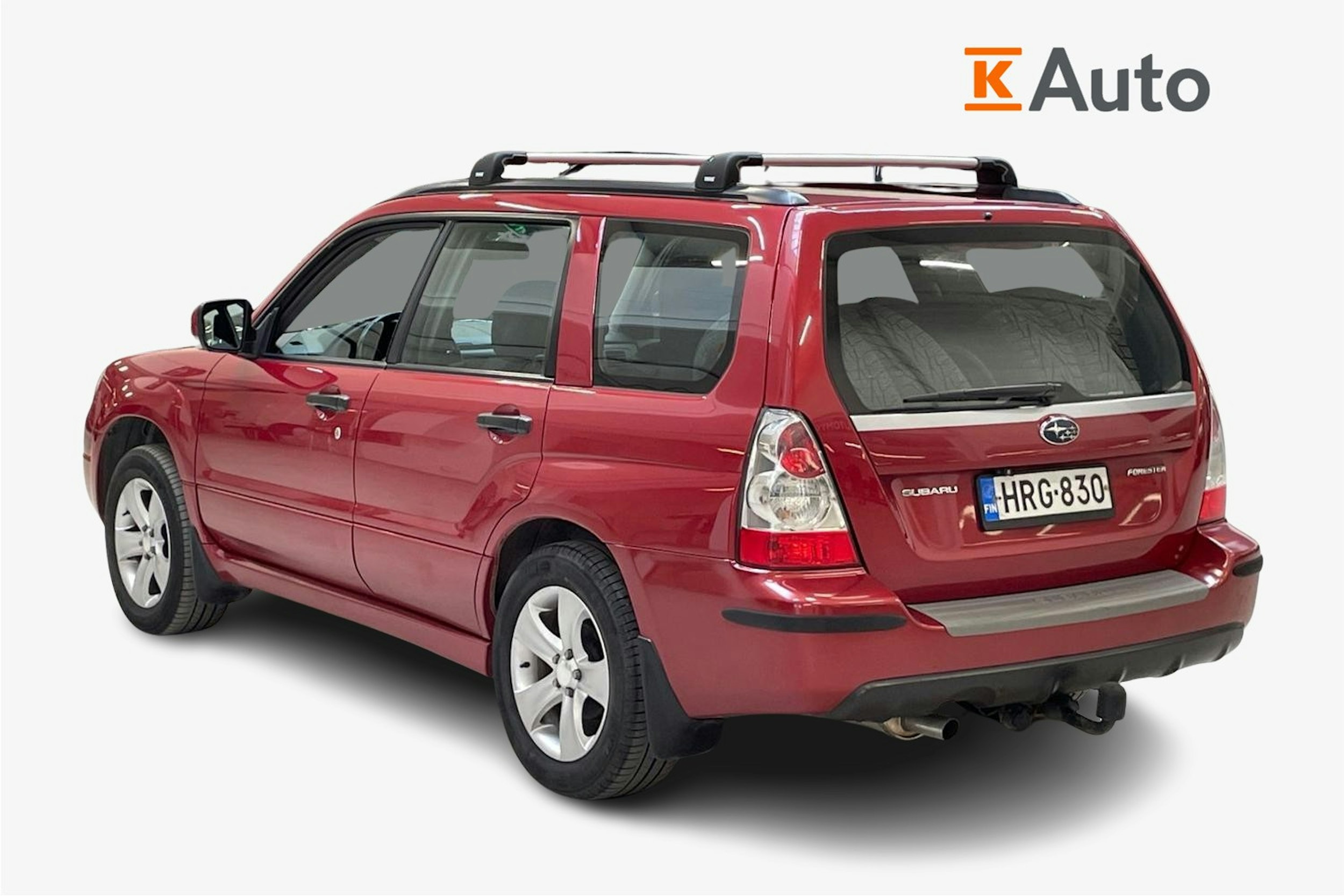 punainen Subaru Forester 2006 kuva 2.