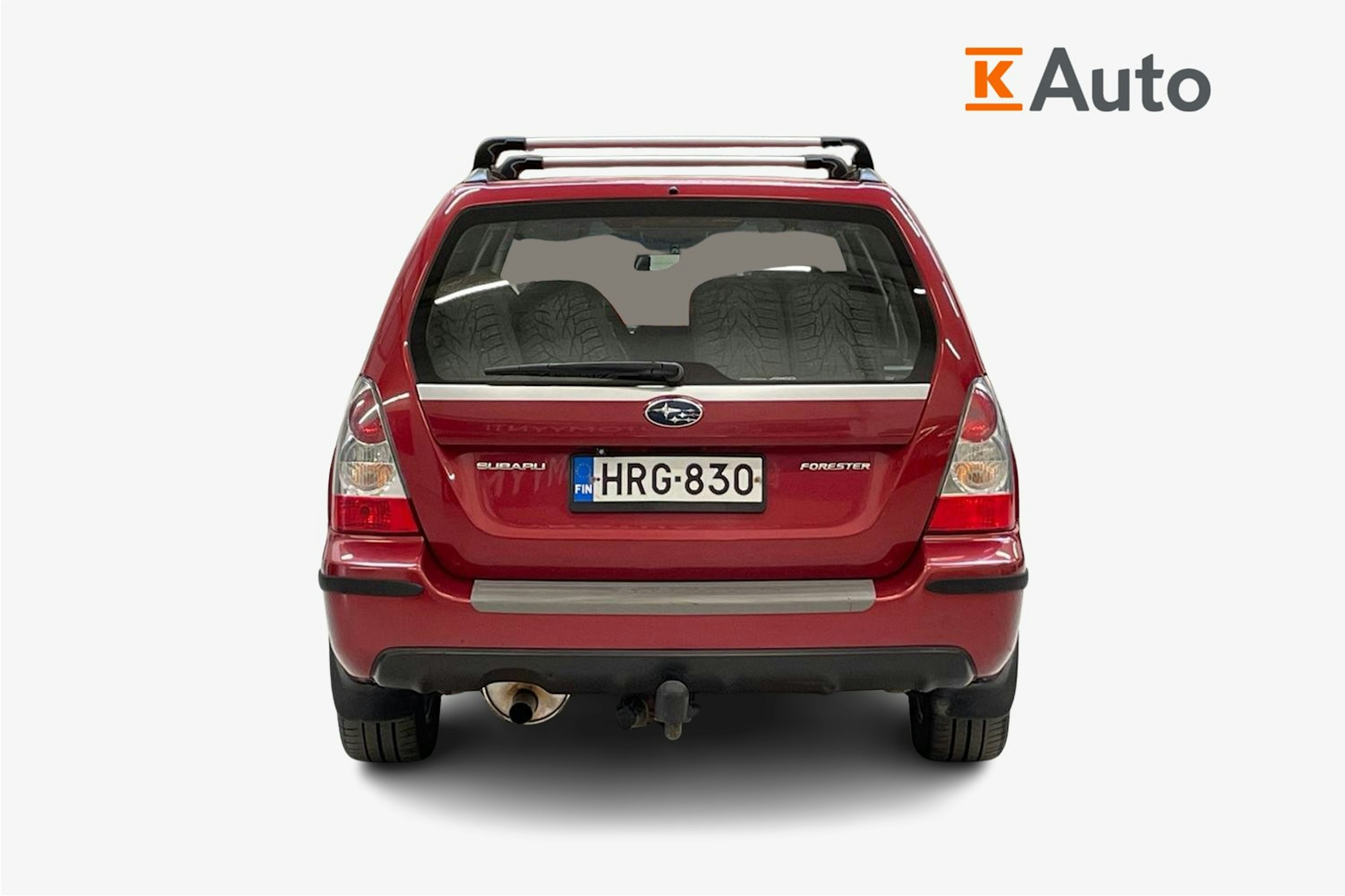 punainen Subaru Forester 2006 kuva 3.