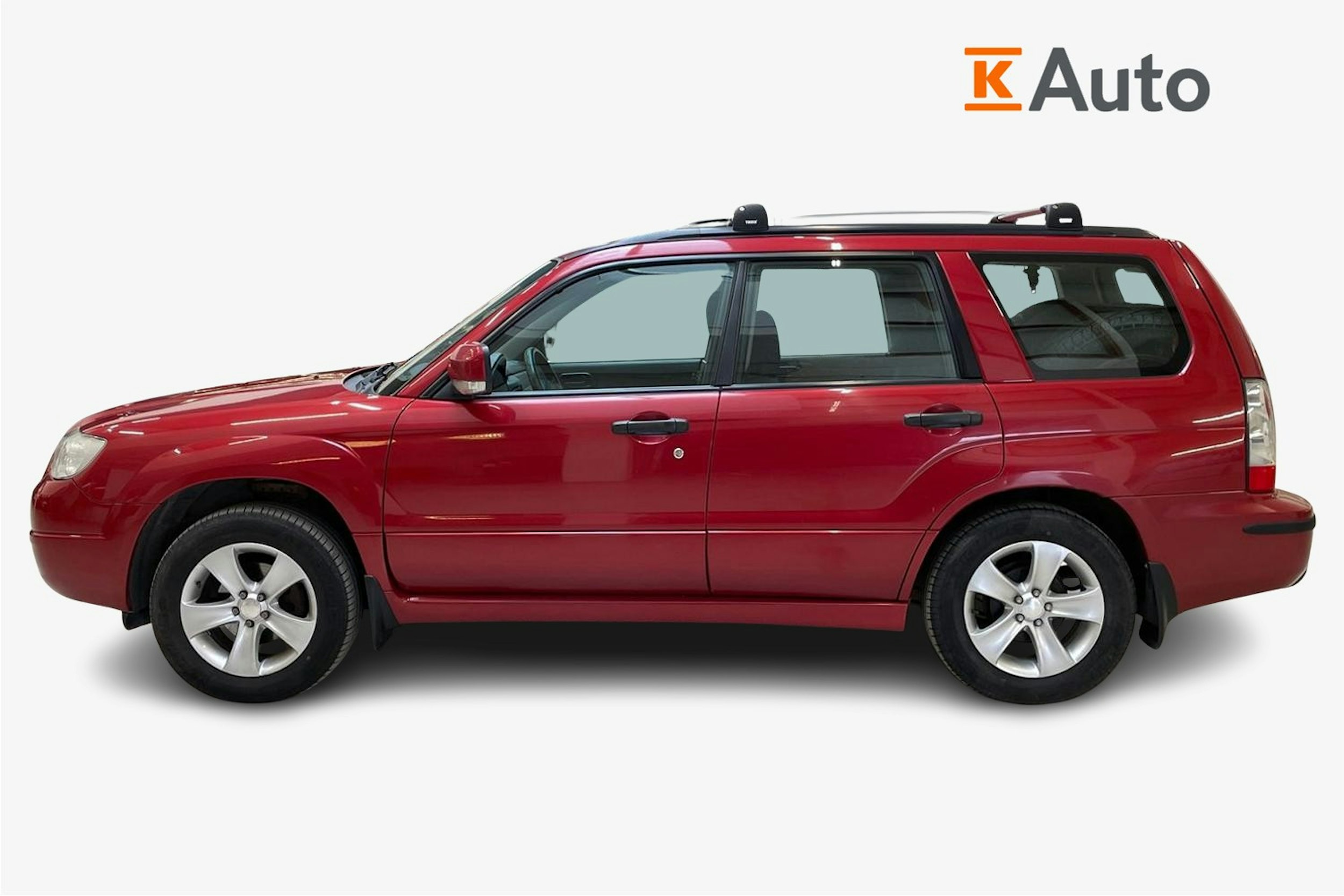 punainen Subaru Forester 2006 kuva 5.