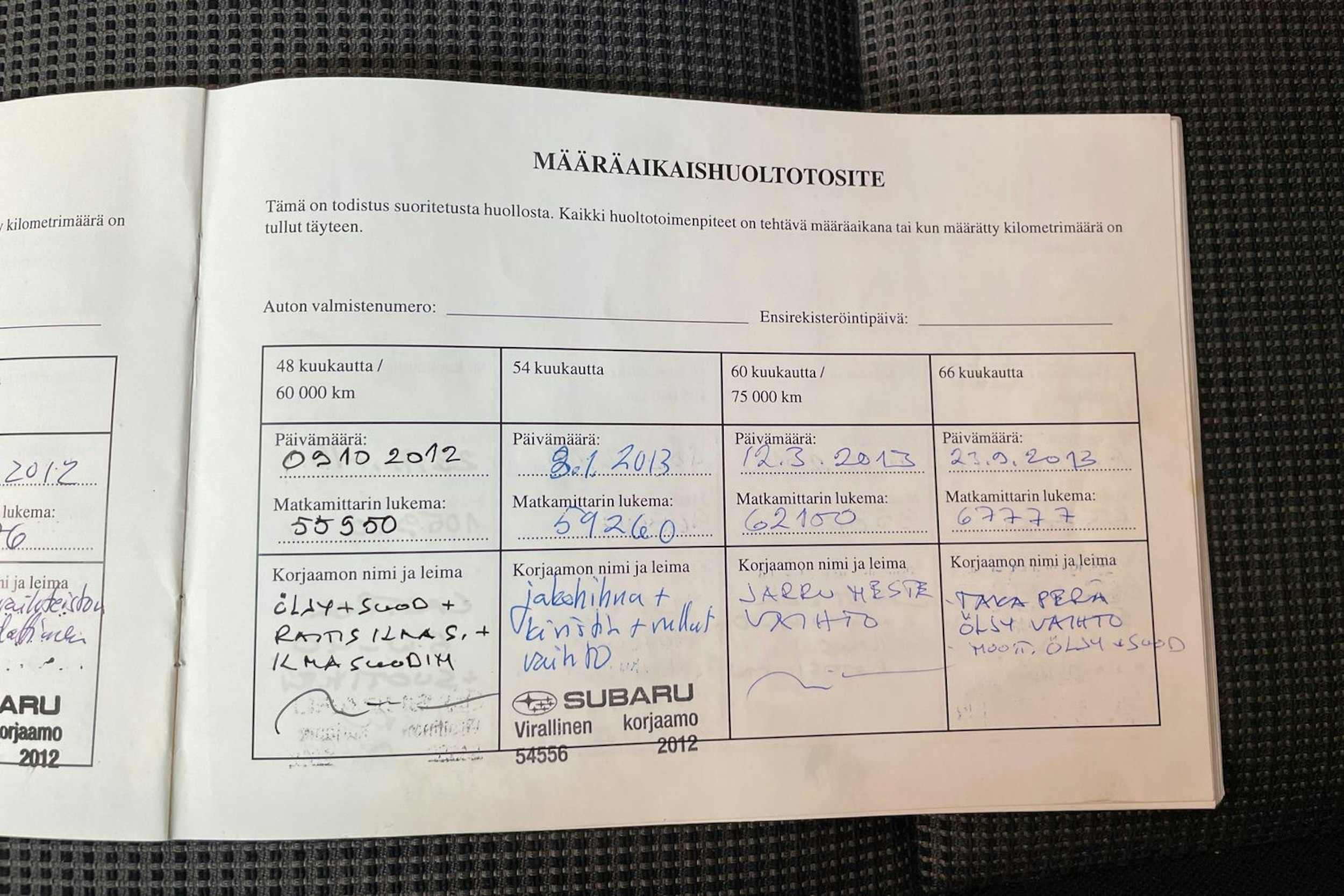 punainen Subaru Forester 2006 kuva 28.