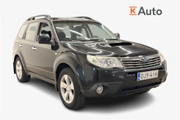Musta Subaru Forester 2010 kuva 1.