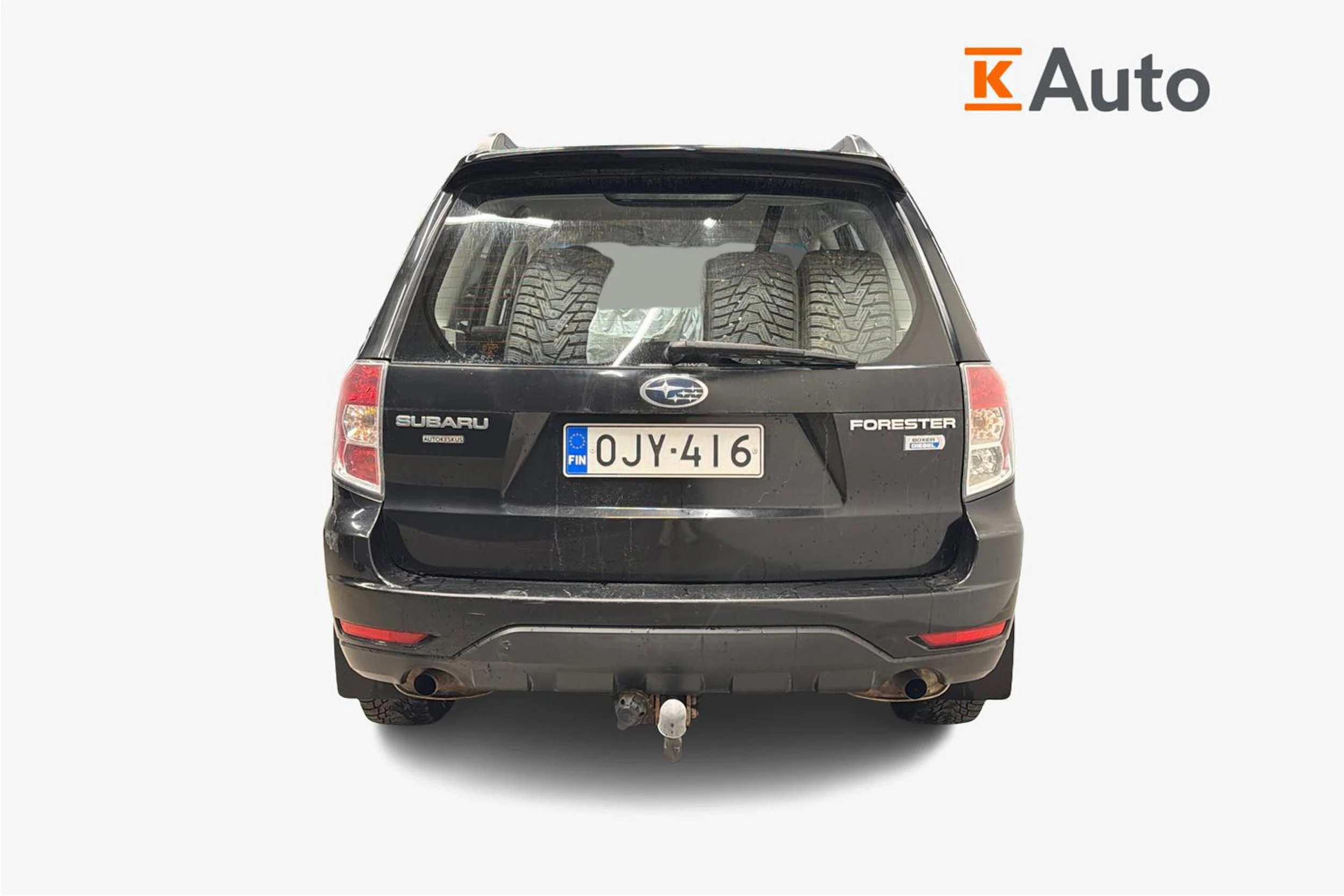 Musta Subaru Forester 2010 kuva 3.