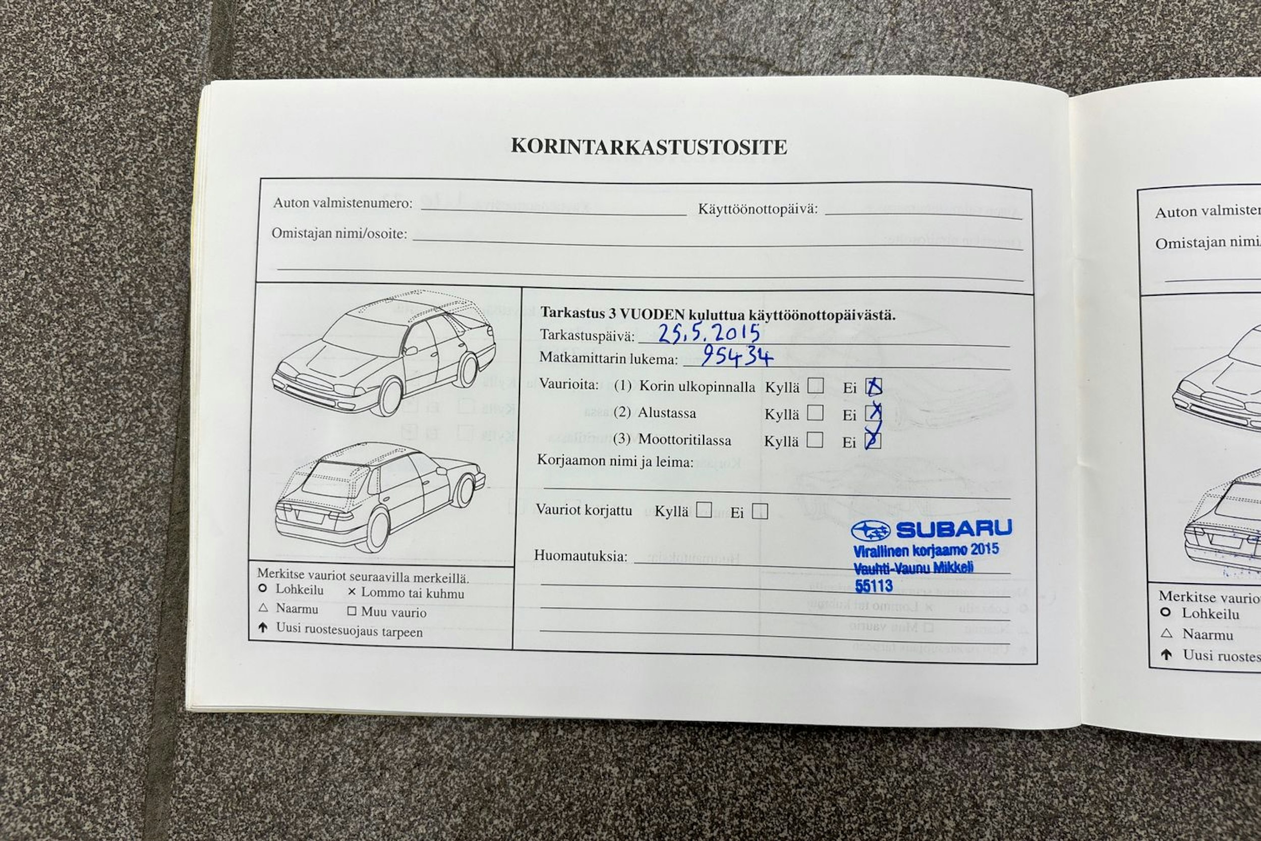 vihreä Subaru Forester 2012 kuva 34.