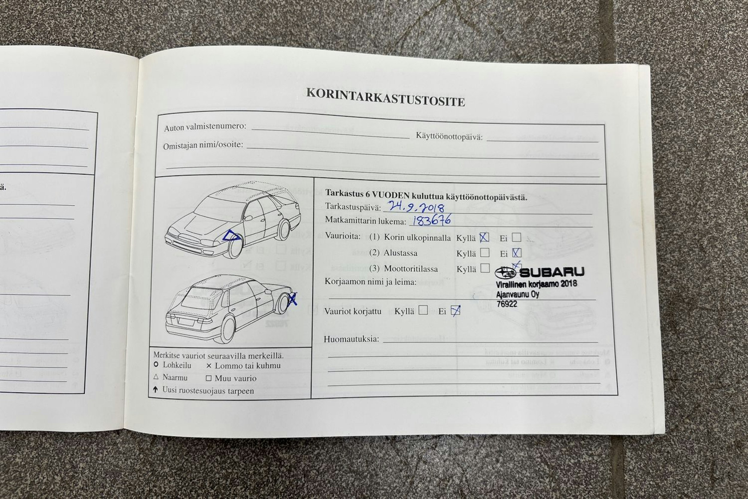 vihreä Subaru Forester 2012 kuva 35.