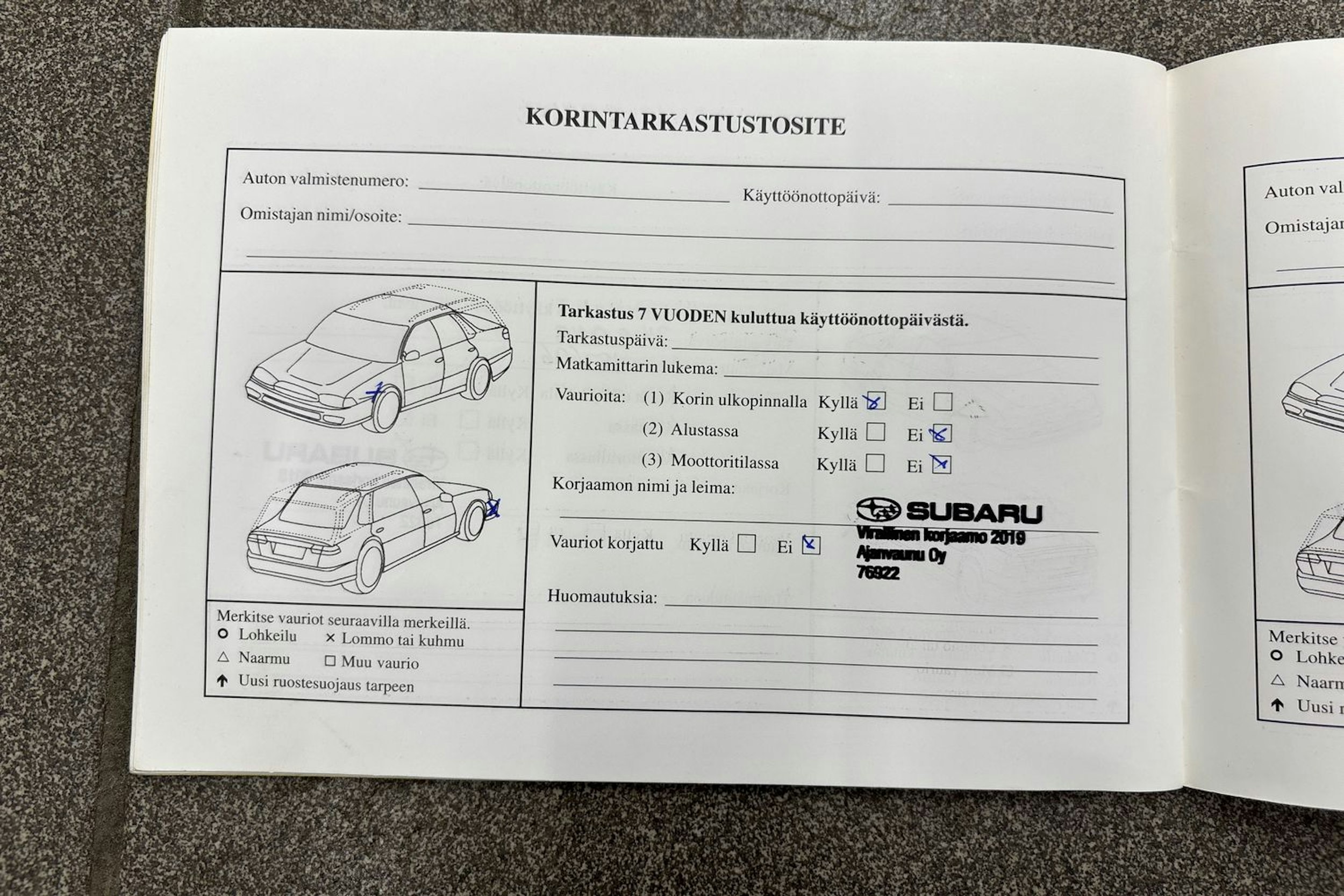 vihreä Subaru Forester 2012 kuva 36.
