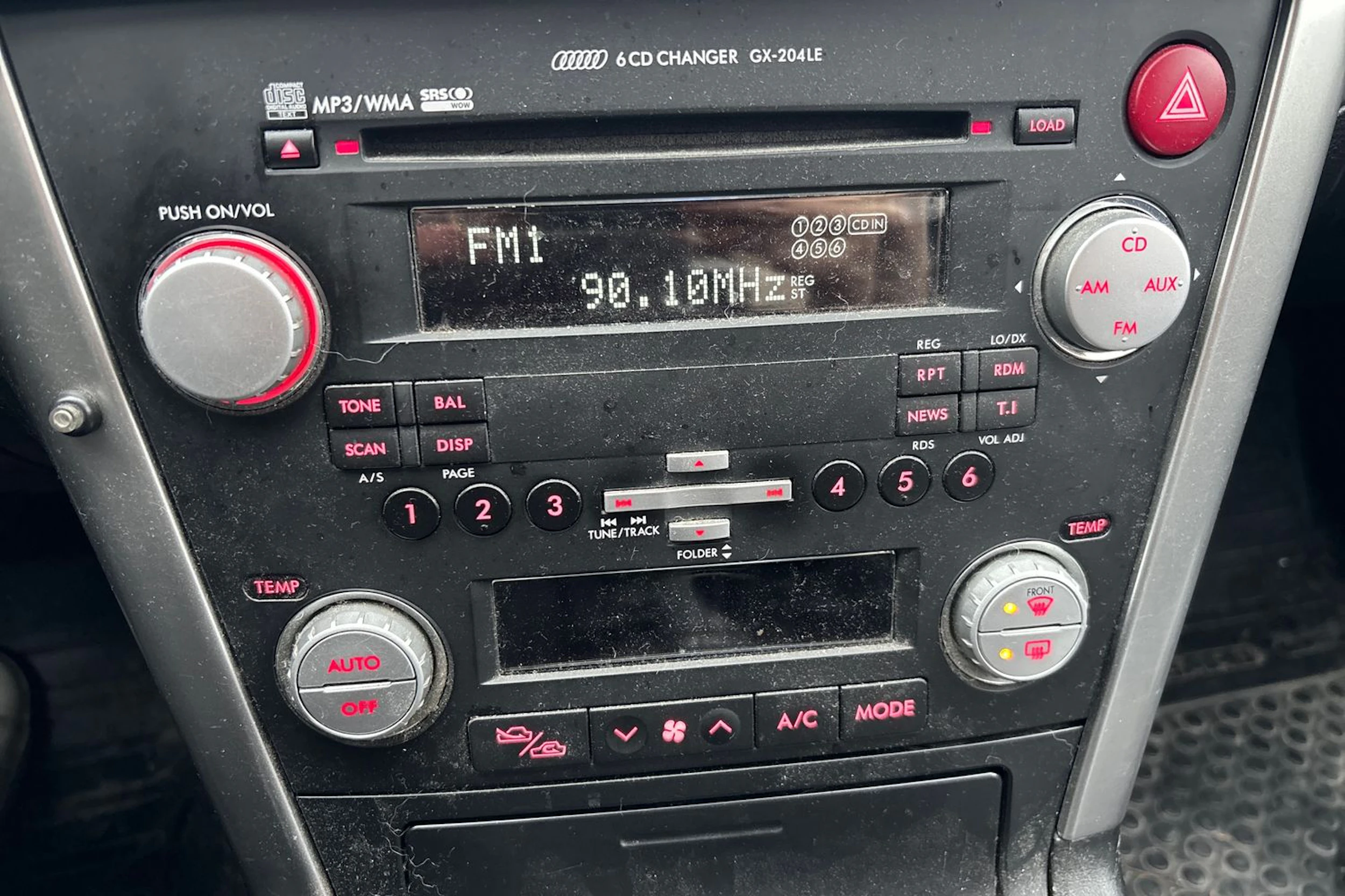 harmaa Subaru Legacy 2008 kuva 24.