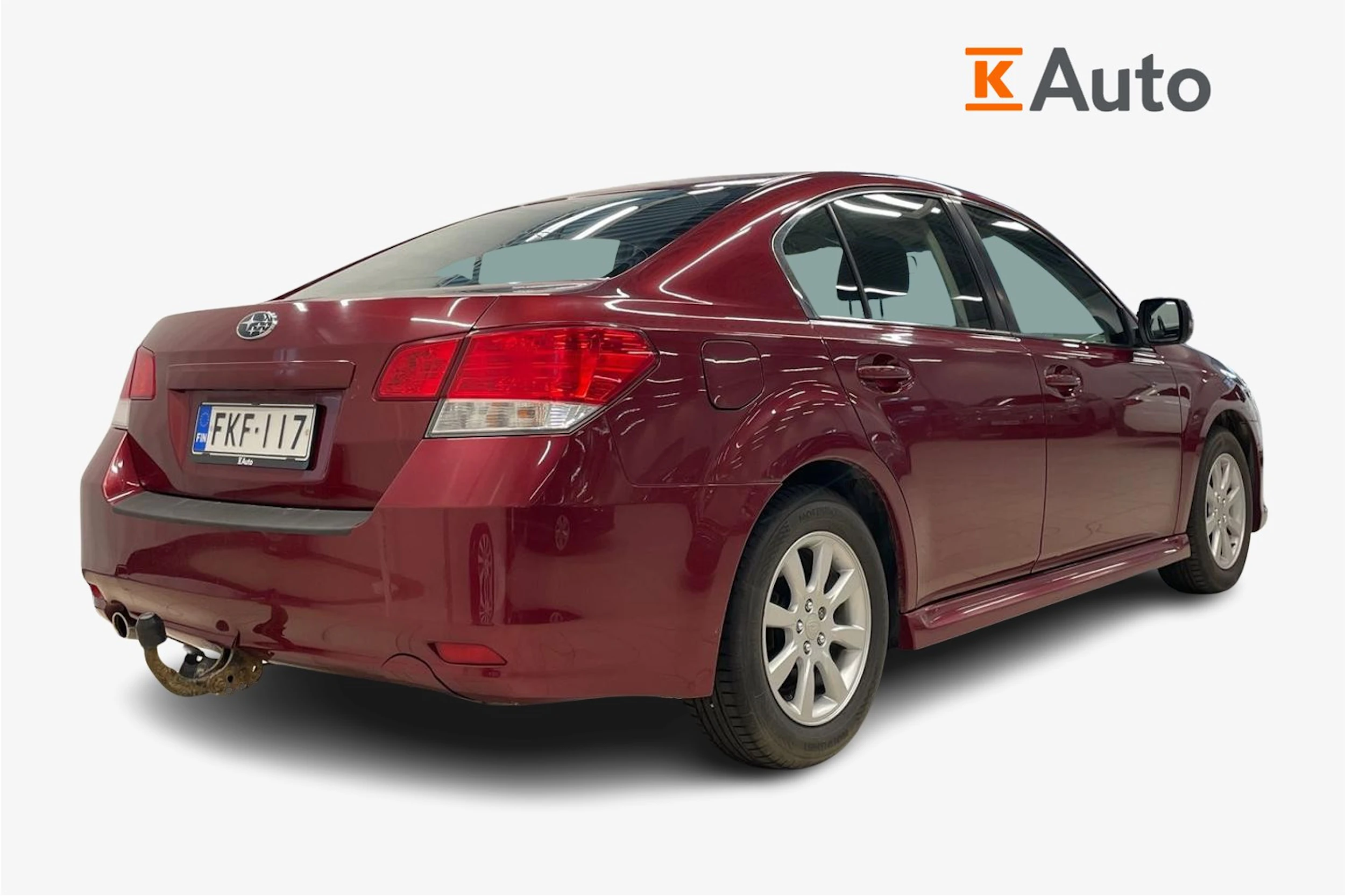 Punainen Subaru LEGACY 2011 kuva 2.