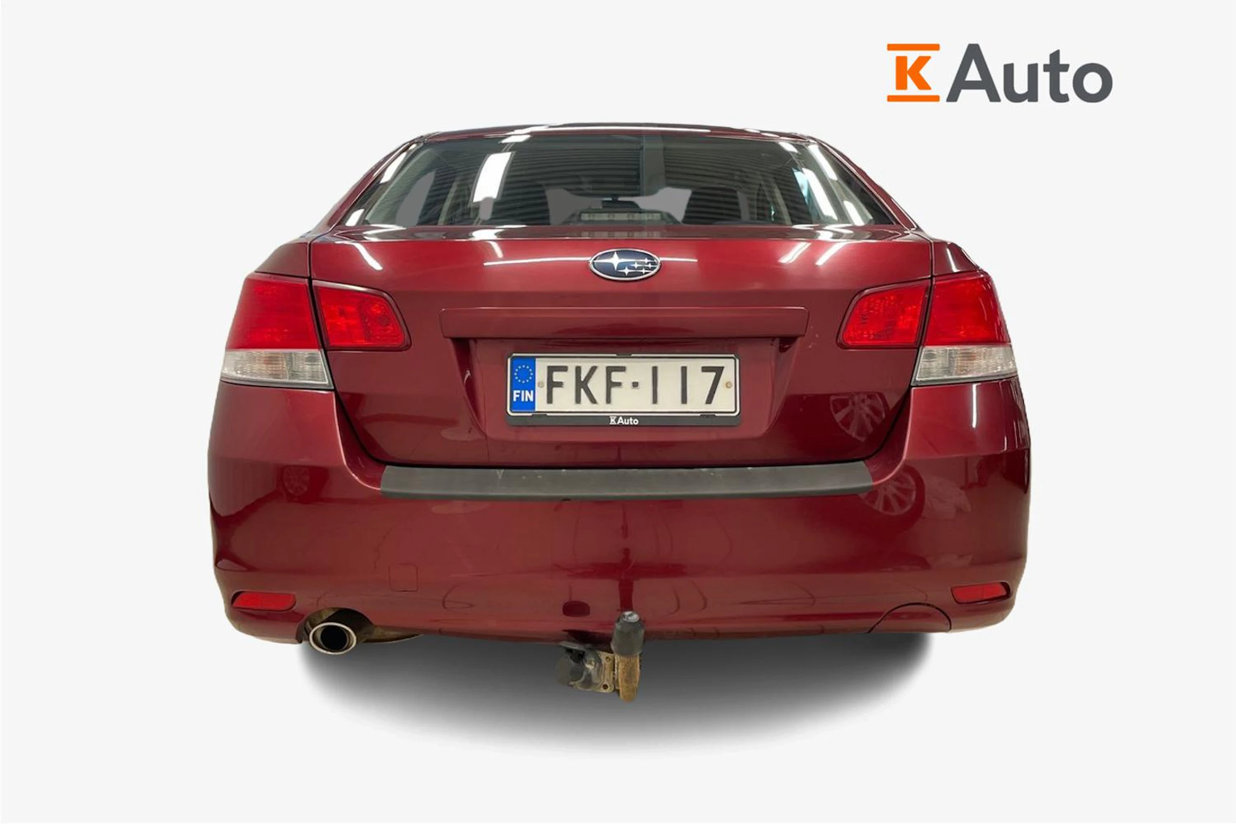 Punainen Subaru LEGACY 2011 kuva 3.