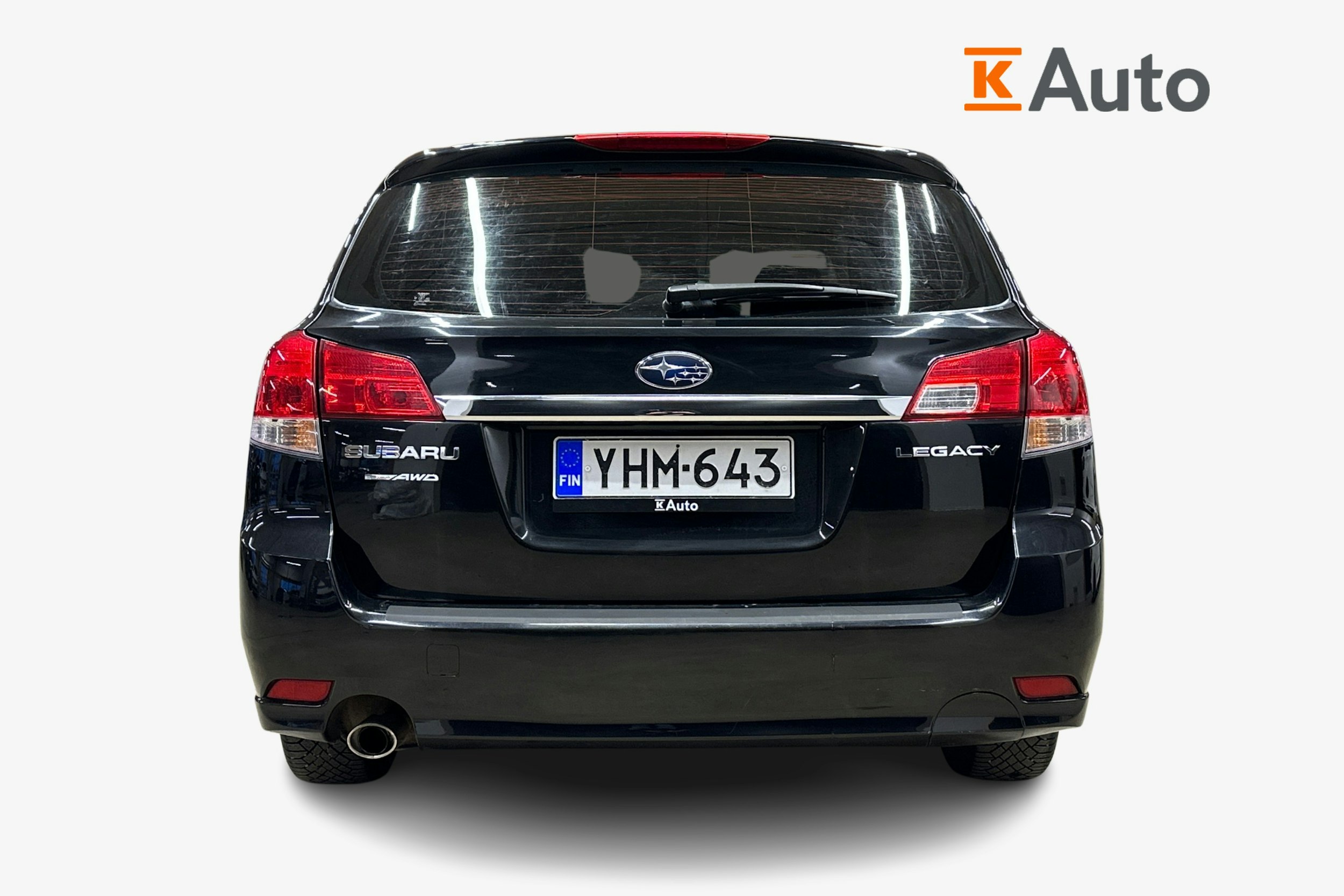 Musta Subaru LEGACY 2011 kuva 3.