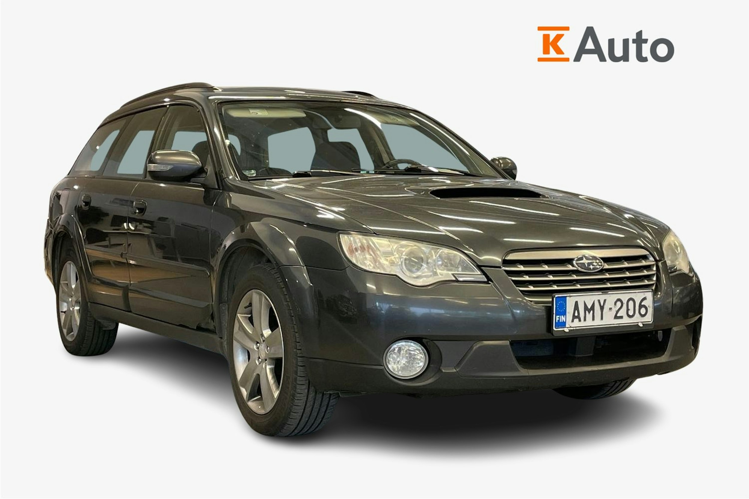 Harmaa Subaru Outback 2008 kuva 1.