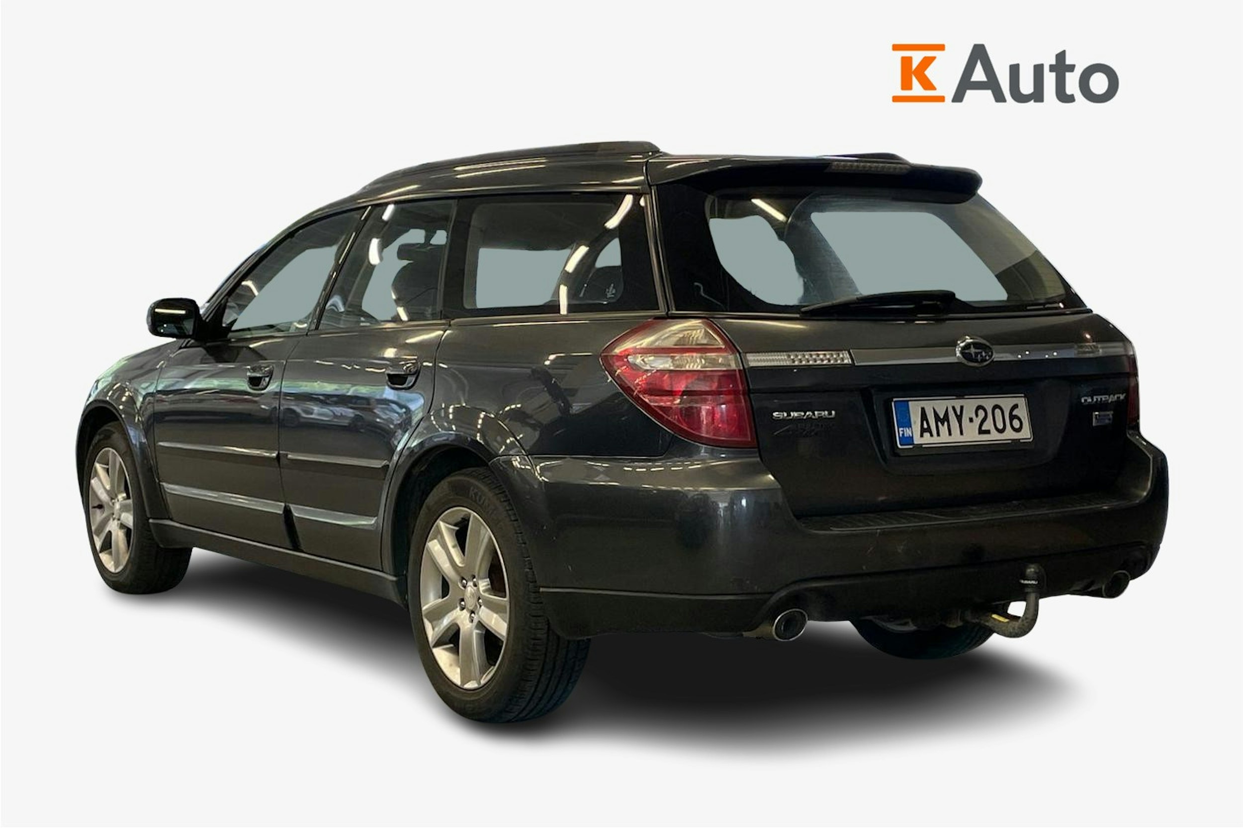 Harmaa Subaru Outback 2008 kuva 2.