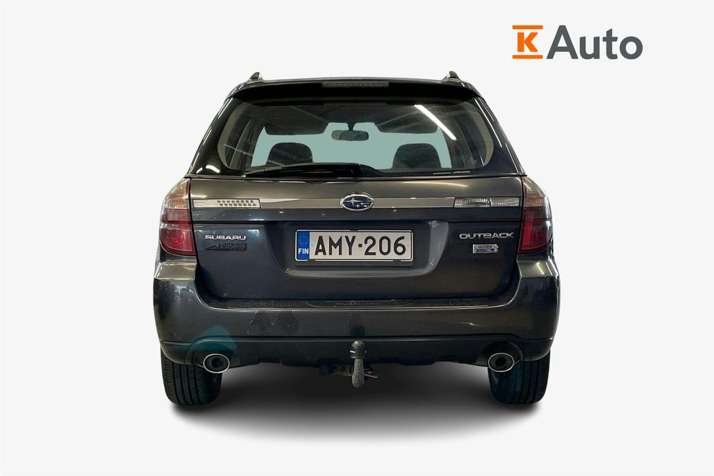 Harmaa Subaru Outback 2008 kuva 3.