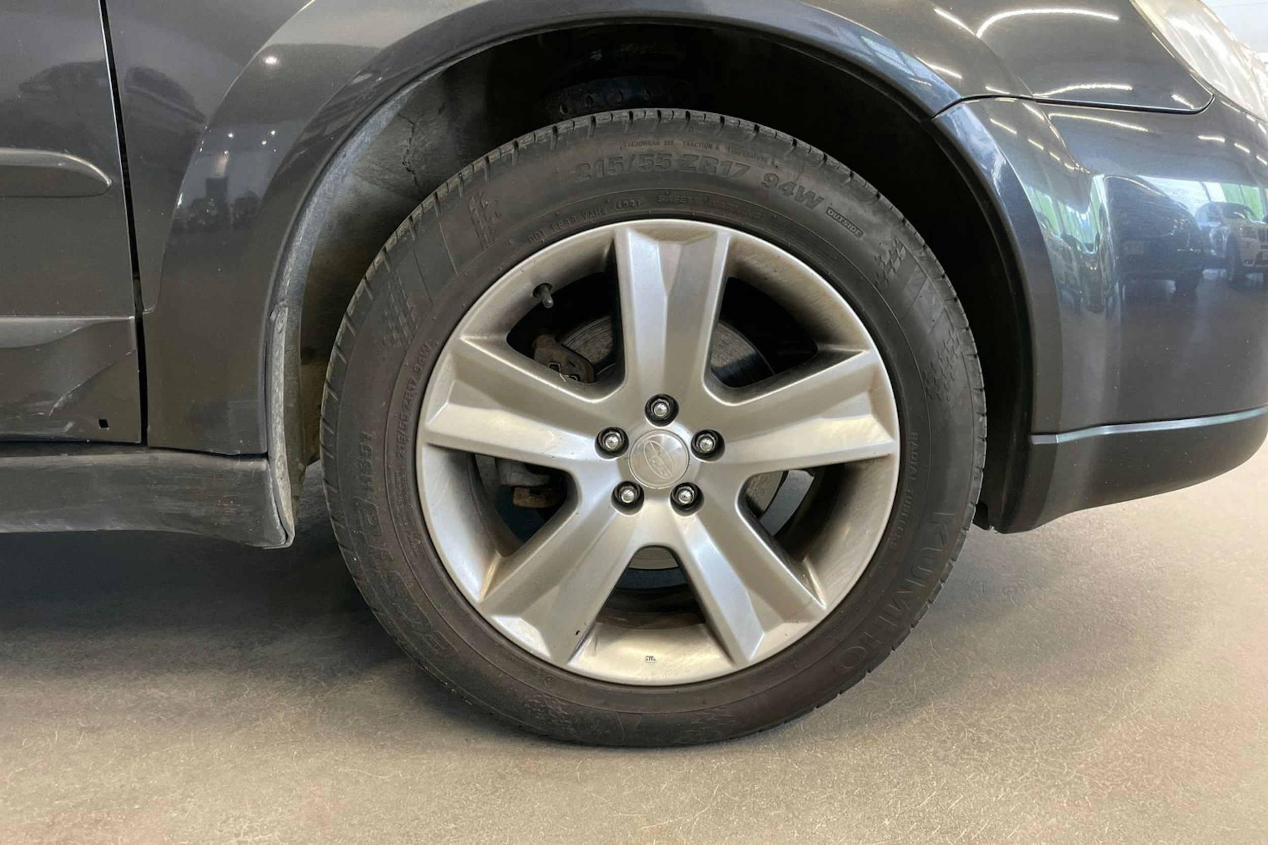 Harmaa Subaru Outback 2008 kuva 13.