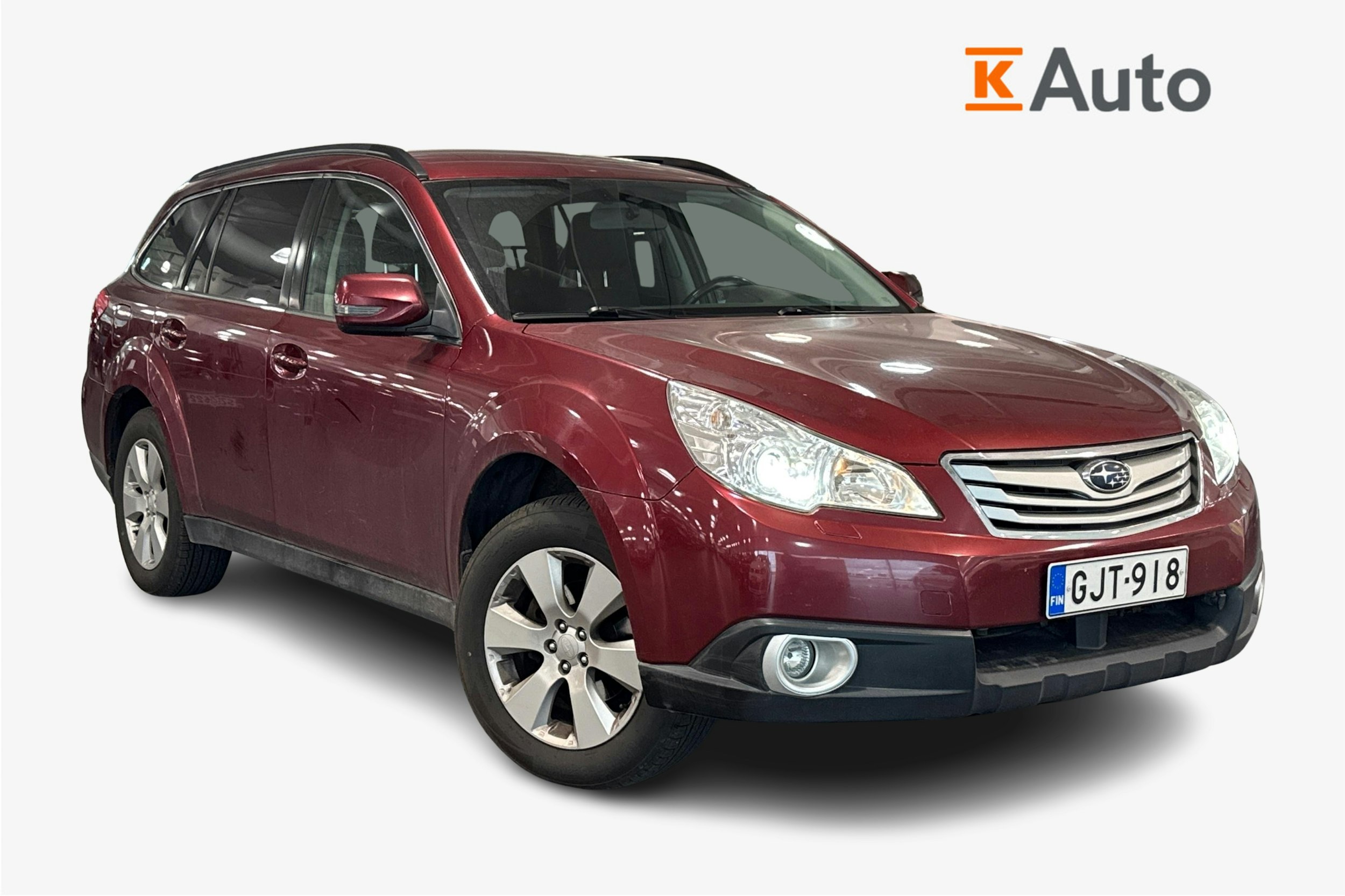 punainen Subaru Outback 2011 kuva 1.