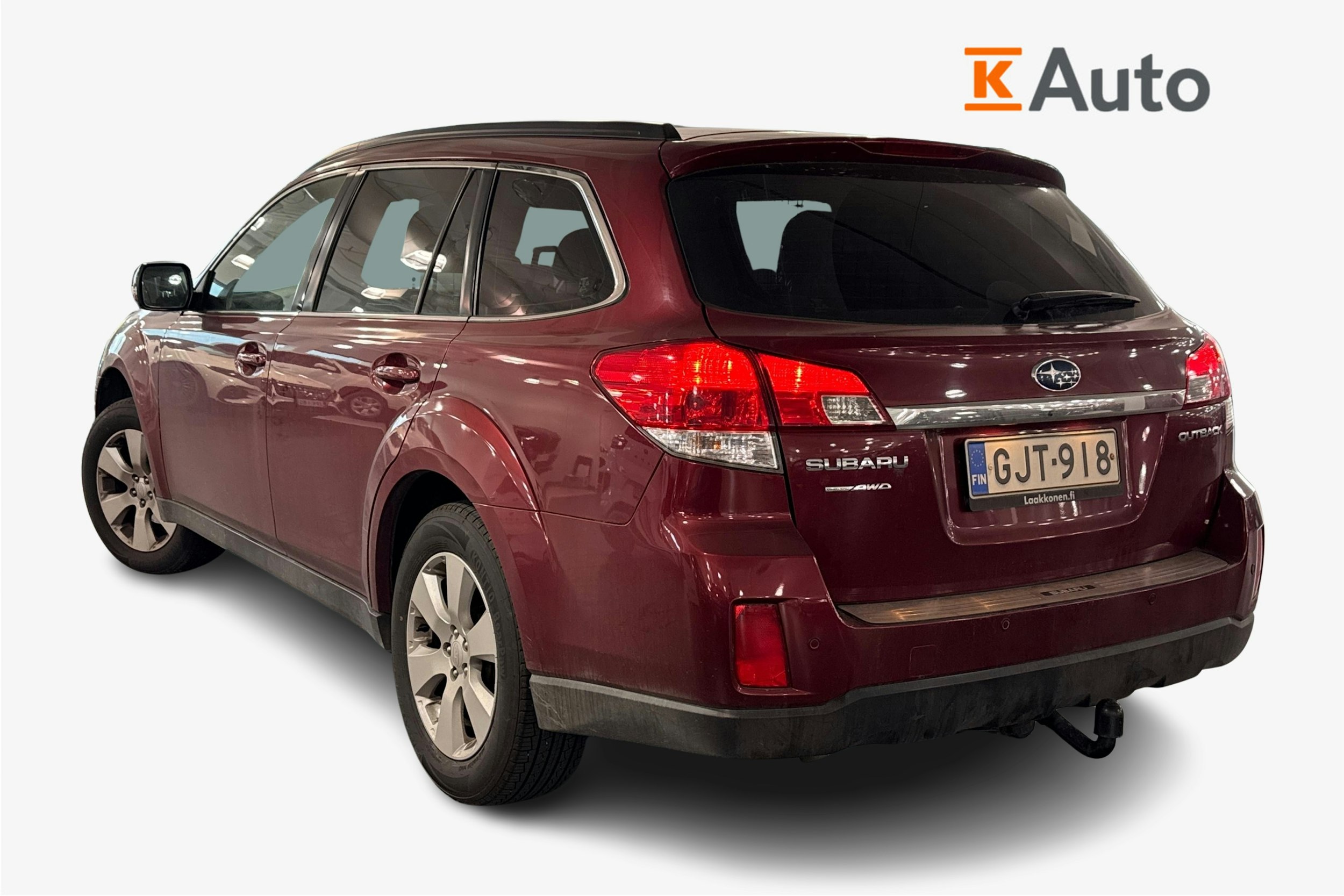 punainen Subaru Outback 2011 kuva 2.