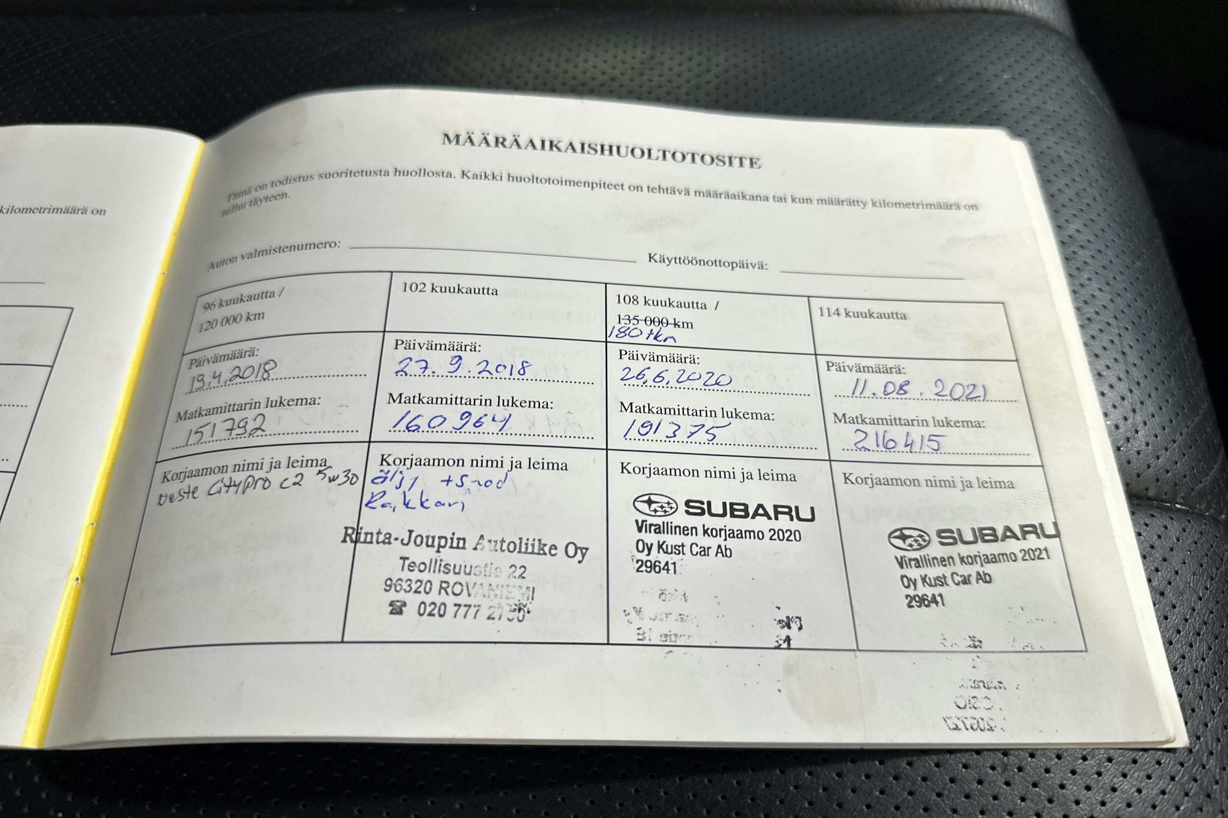 Harmaa Subaru Outback 2013 kuva 29.
