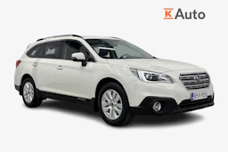 valkoinen Subaru Outback 2015 kuva 1.