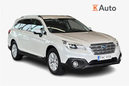 valkoinen Subaru Outback 2016 kuva 1.