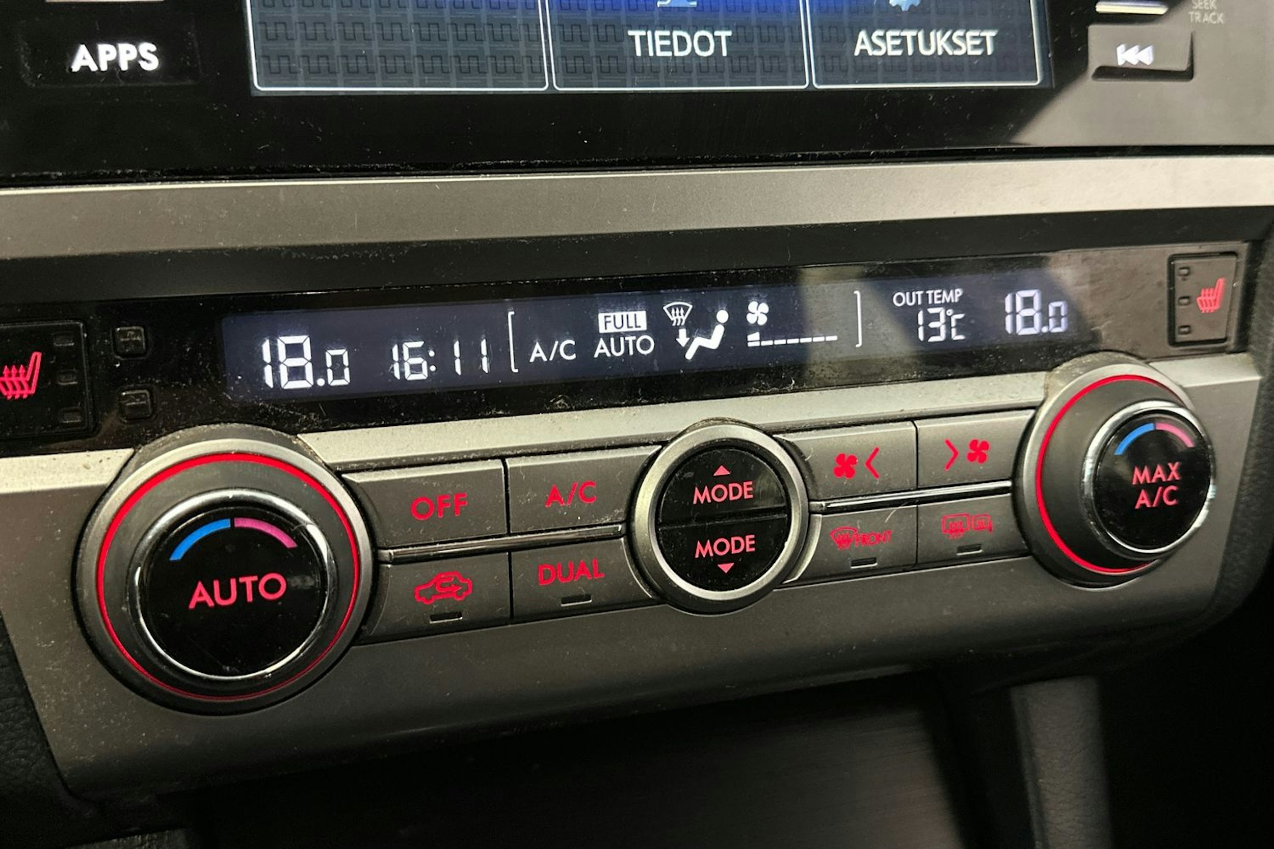hopea Subaru Outback 2016 kuva 24.