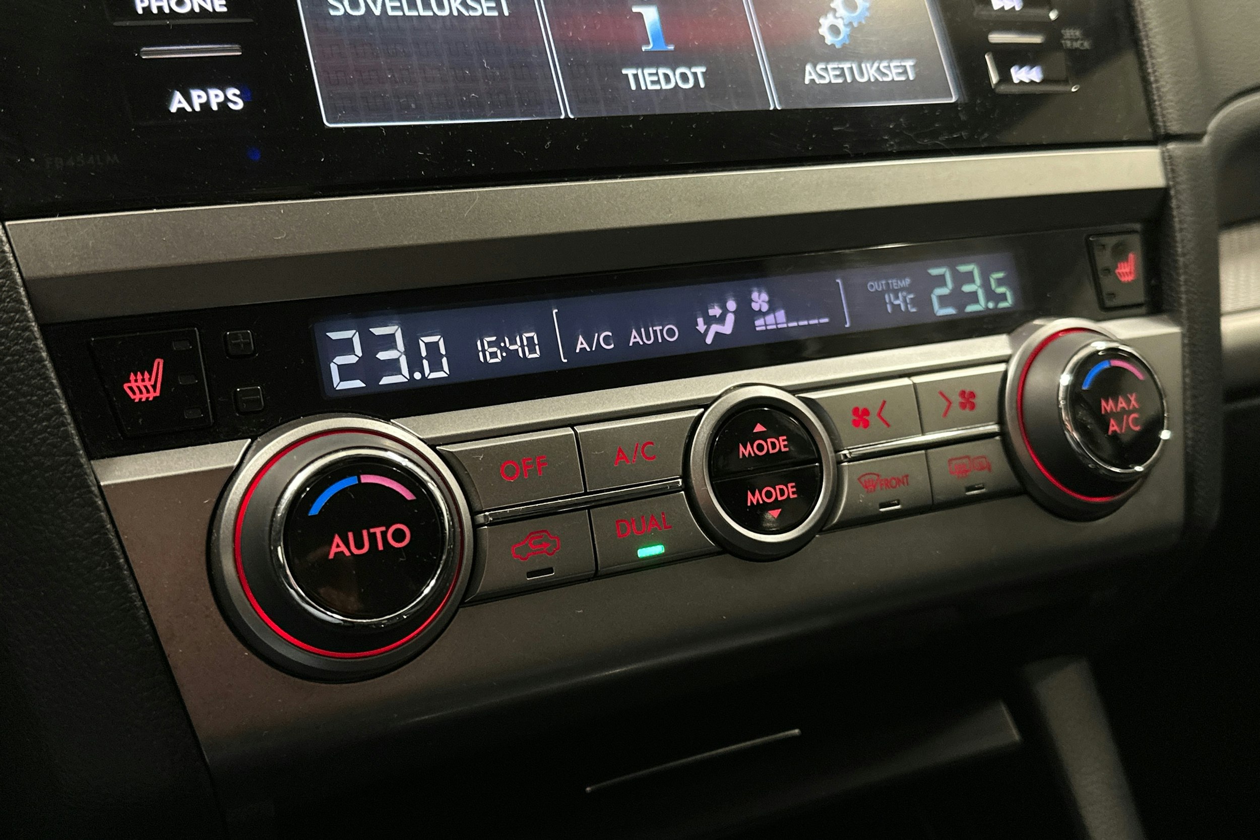 hopea Subaru Outback 2016 kuva 26.