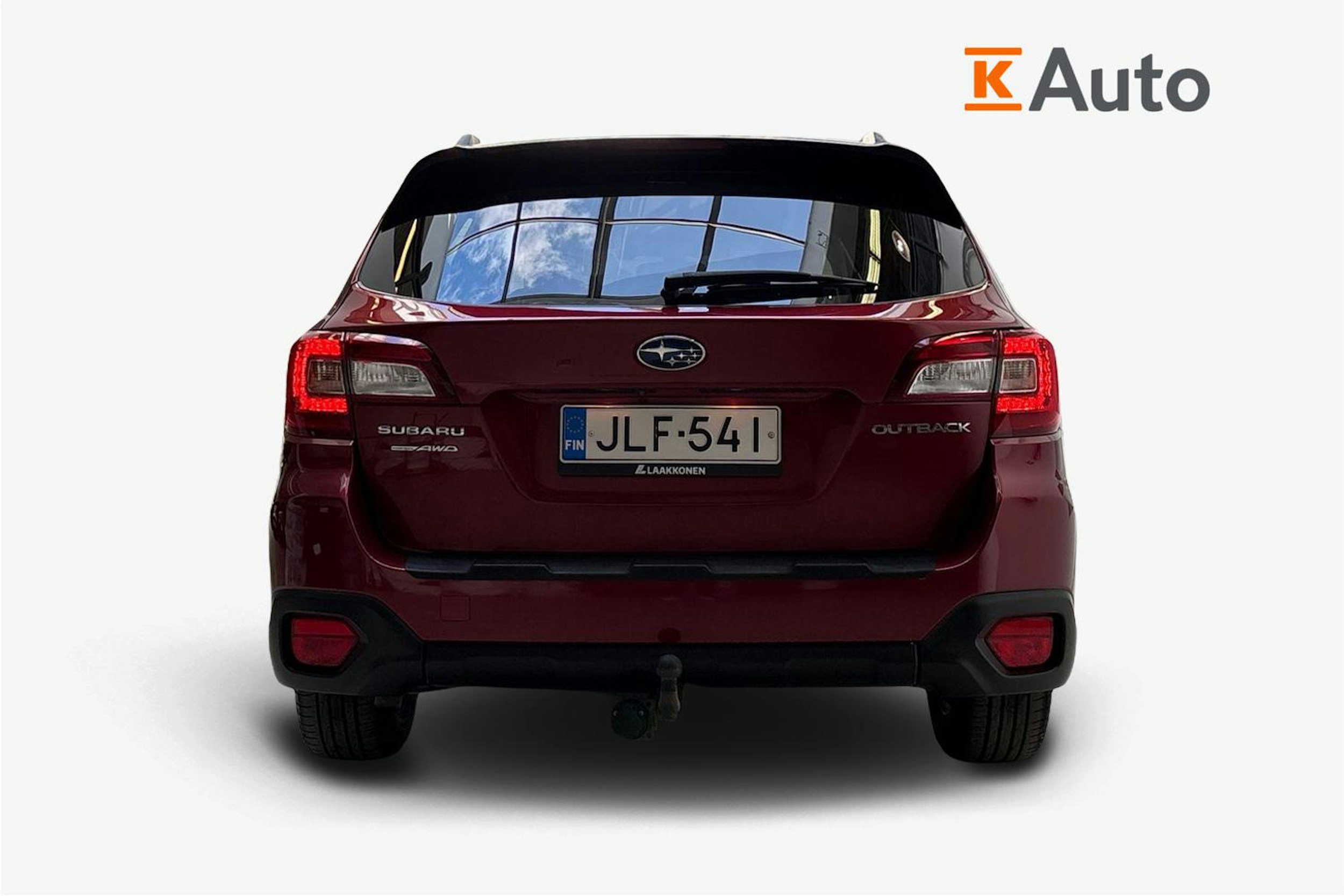 Punainen Subaru Outback 2018 kuva 3.
