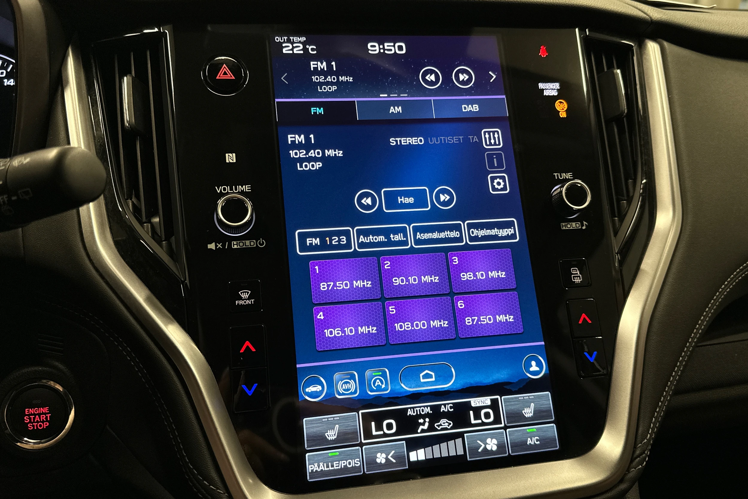 harmaa Subaru Outback 2021 kuva 19.
