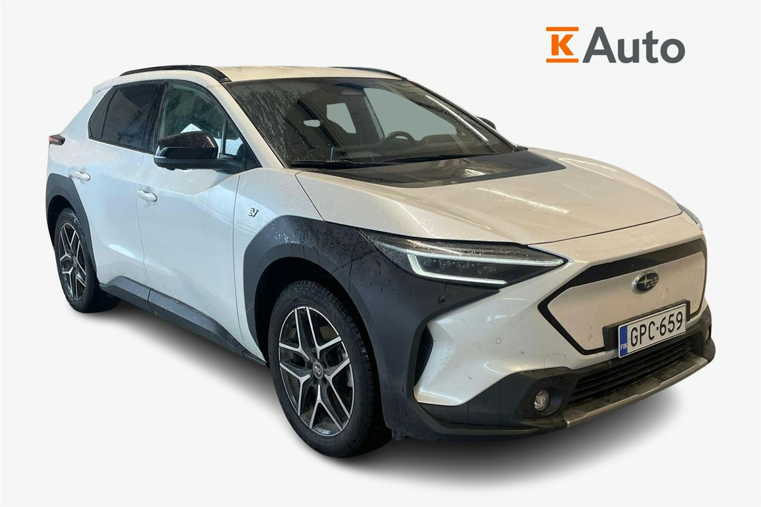 Valkoinen Subaru Solterra 2023 kuva 1.