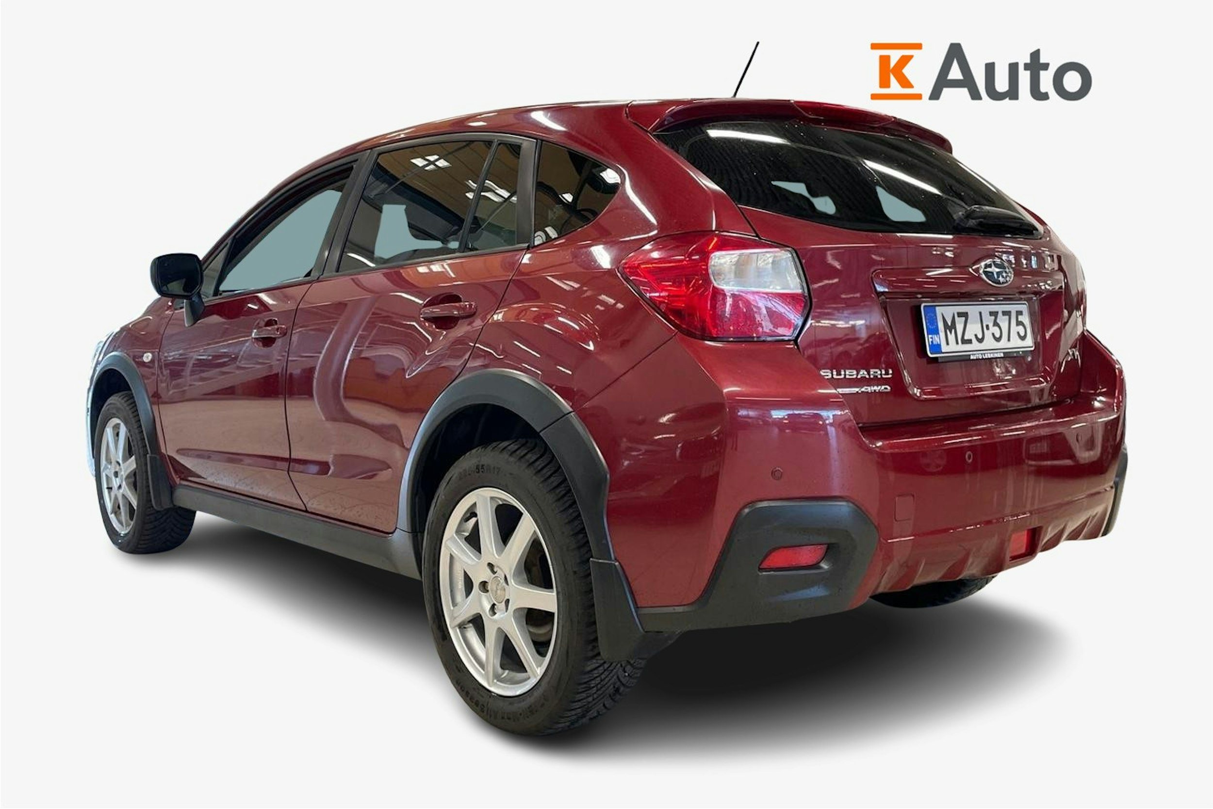 met. punainen Subaru XV 2013 kuva 2.