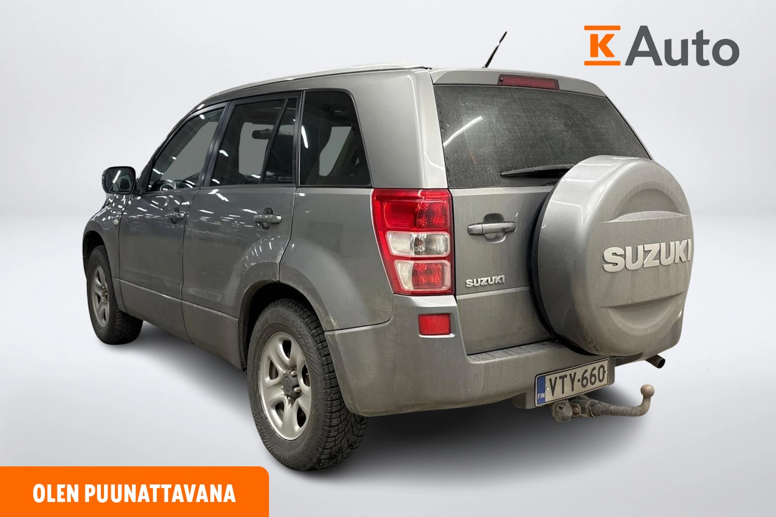 harmaa Suzuki Grand Vitara 2008 kuva 2.