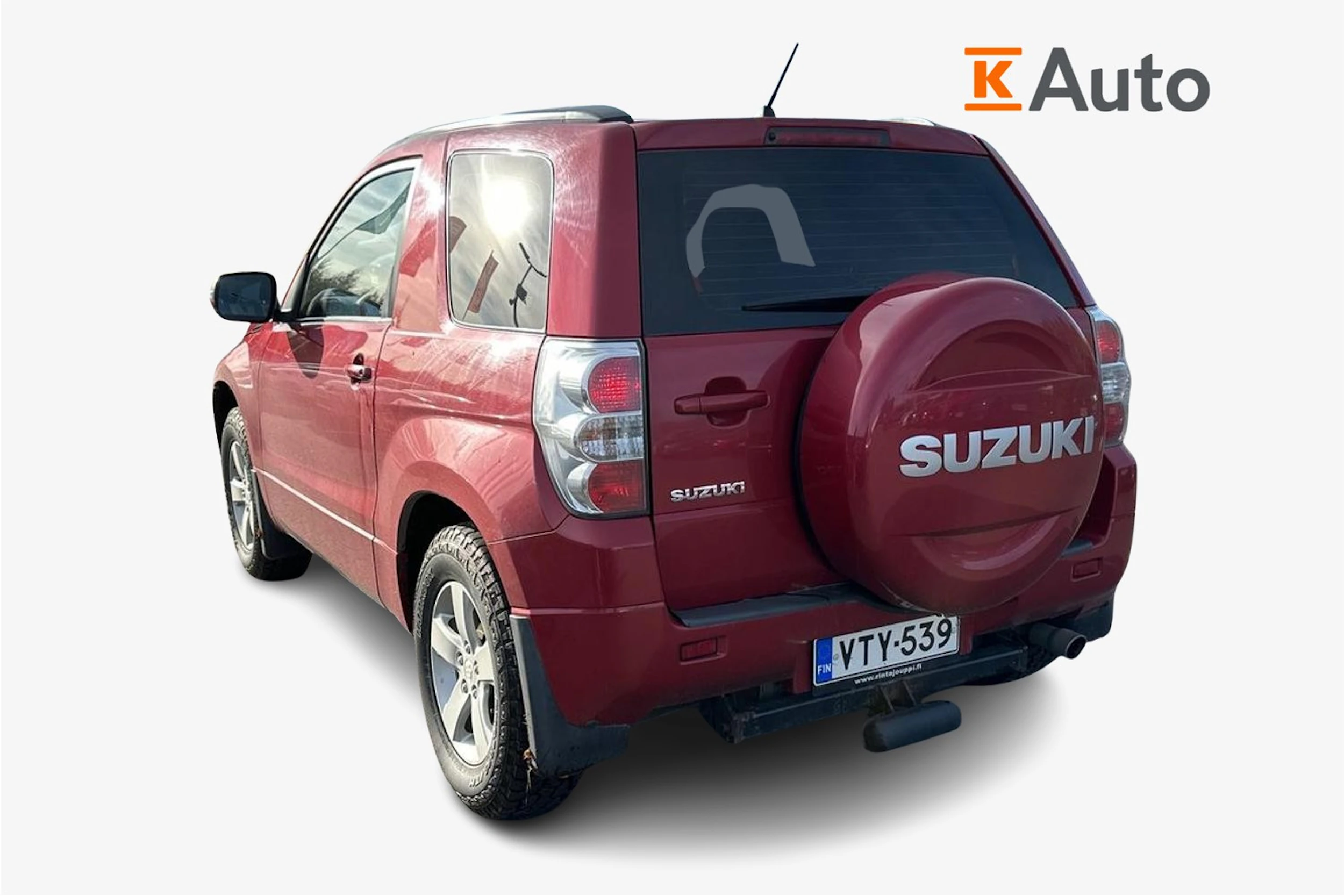 punainen Suzuki Grand Vitara 2009 kuva 2.