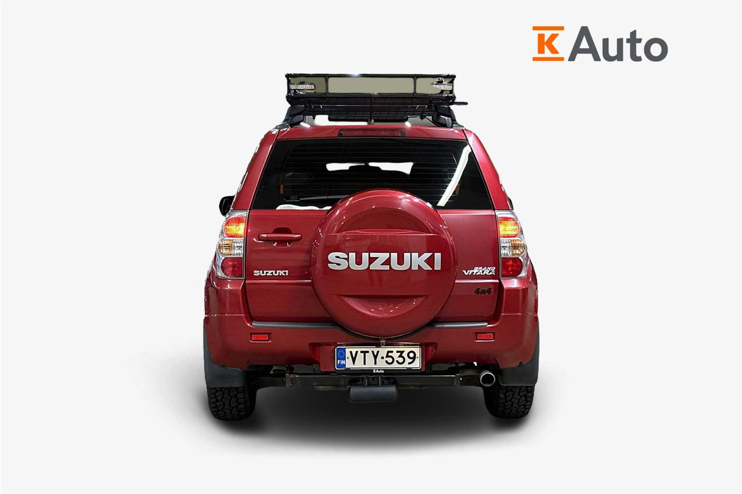 punainen Suzuki Grand Vitara 2009 kuva 4.