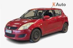 punainen Suzuki Swift 2011 kuva 1.