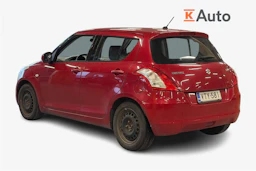 punainen Suzuki Swift 2011 kuva 2.