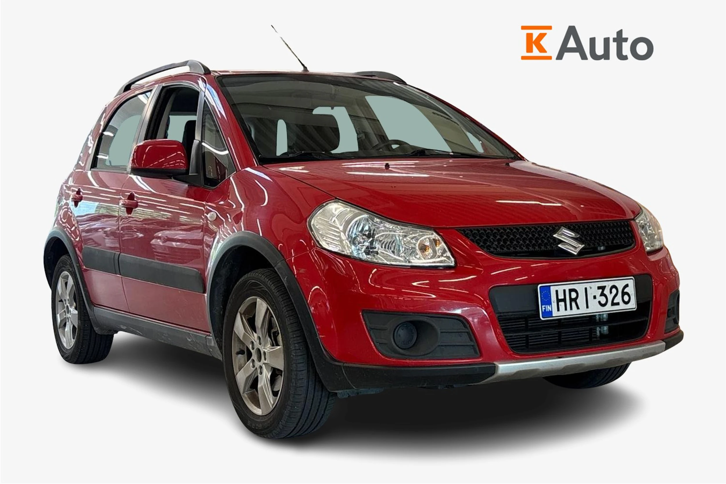 Punainen Suzuki SX4 2010 kuva 1.